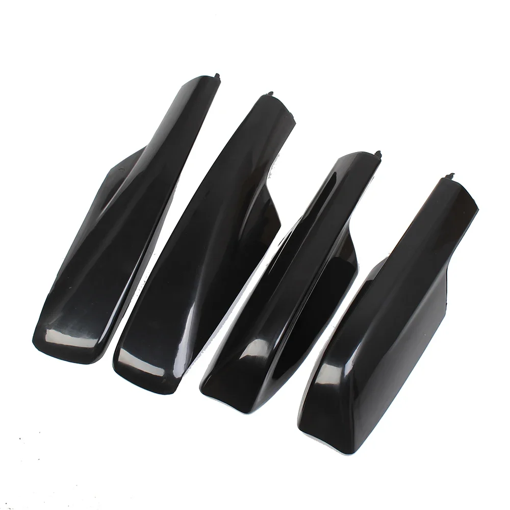 6 قطعة غطاء رف أمتعة السقف لهايلاندر 2001-2007 رف البضائع السكك الحديدية نهاية غطاء قذيفة الأمتعة حامل البضائع قبعات الحماية #5