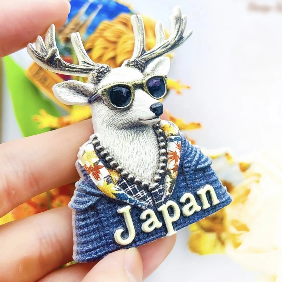 Asia Japan Tokyo Izu Fridge Magnets Tourist Souvenir Decoration Articles Handicraft Magnetic Refrigerator