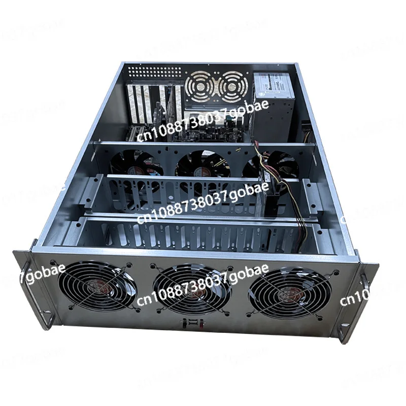 24 disk hard drive 4U industrial control chassis/IPFS hard drive ATX motherboard large power chassis