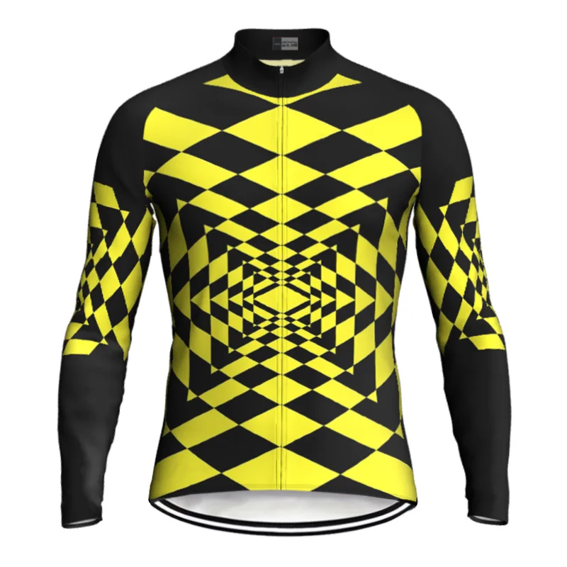 2023 New Long Sleeve Road Top Cycling Wear Bike Jersey Bicycle Coat MTB Sweater Fluo Shirt Clothes Extreme Jacket Ride Off-Road