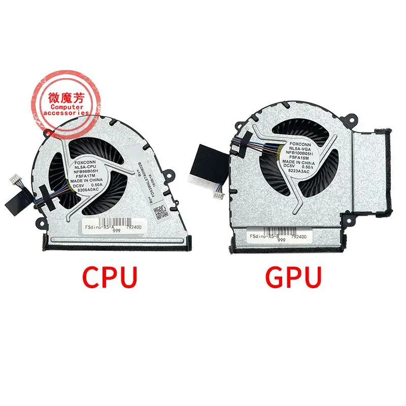 New Genuine Laptop Cooler CPU GPU Cooling Fan For Thunderobot Tr Dino-x5 x8 x6 x7 911 dino g8000 TR911