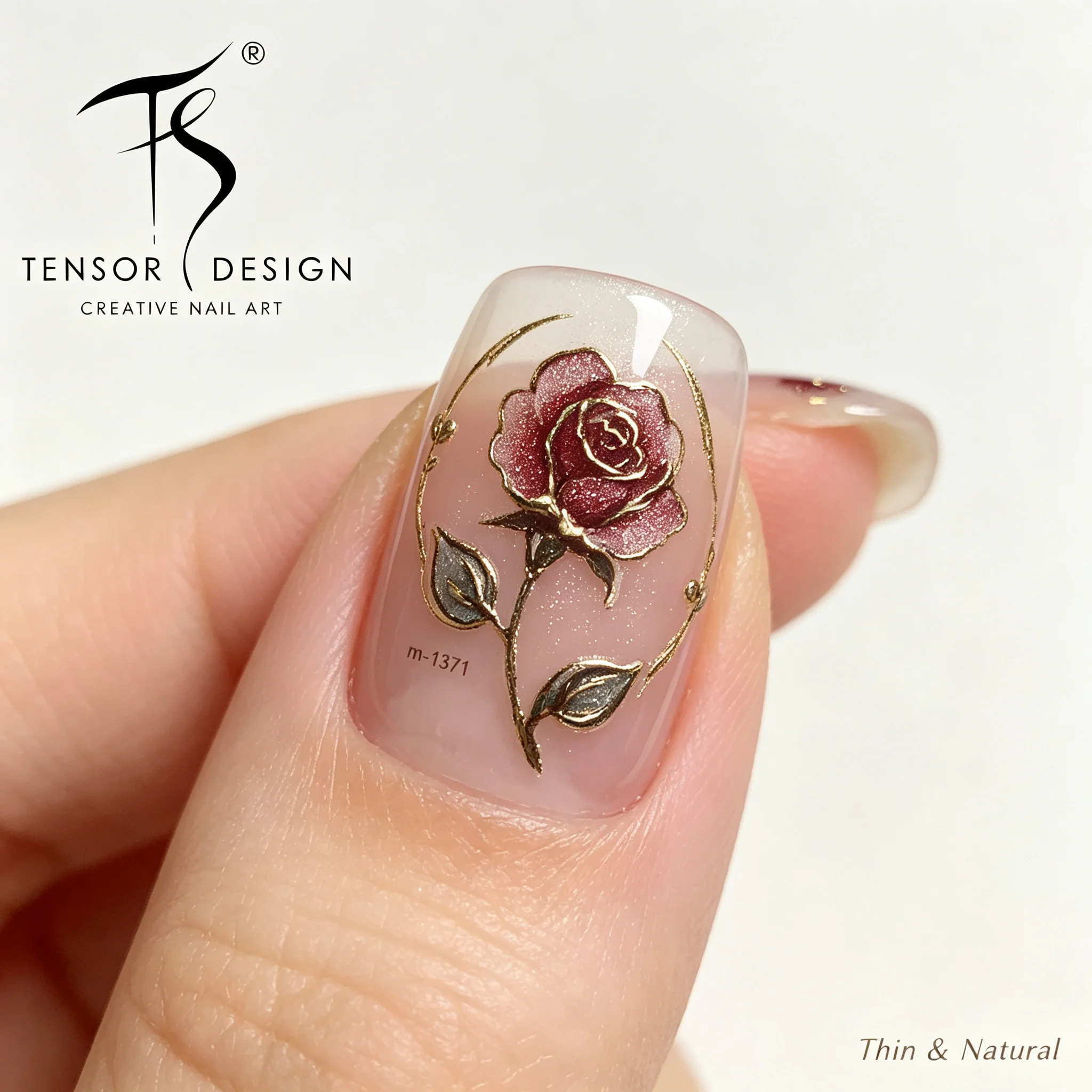 ملصقات أظافر تينسور نيل بتصميم - مراجعة Nail Art Elegan وسعره