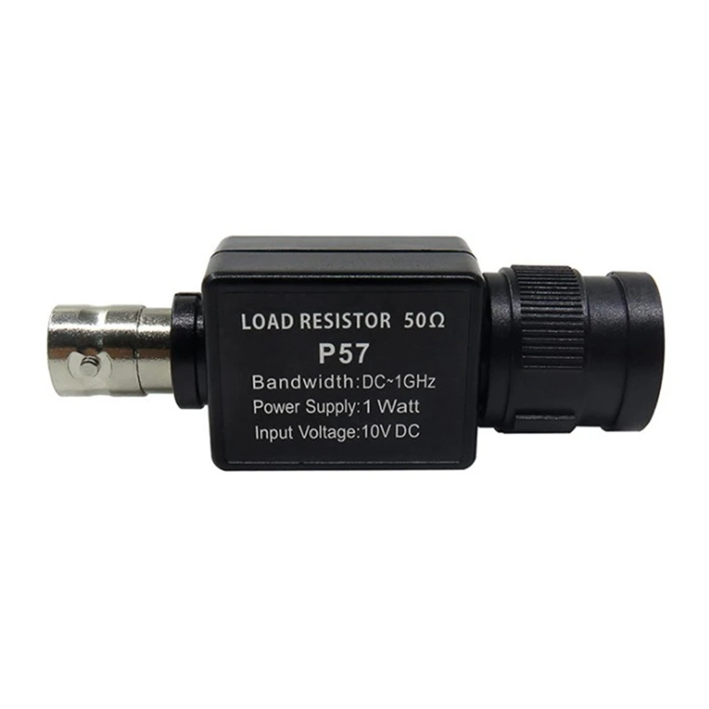 P57 Q9 Adapter 50Ohm Feed Through Terminator BNC Female Seat Connector 50KY Device Load Resistor 50Ω DC-1Ghz