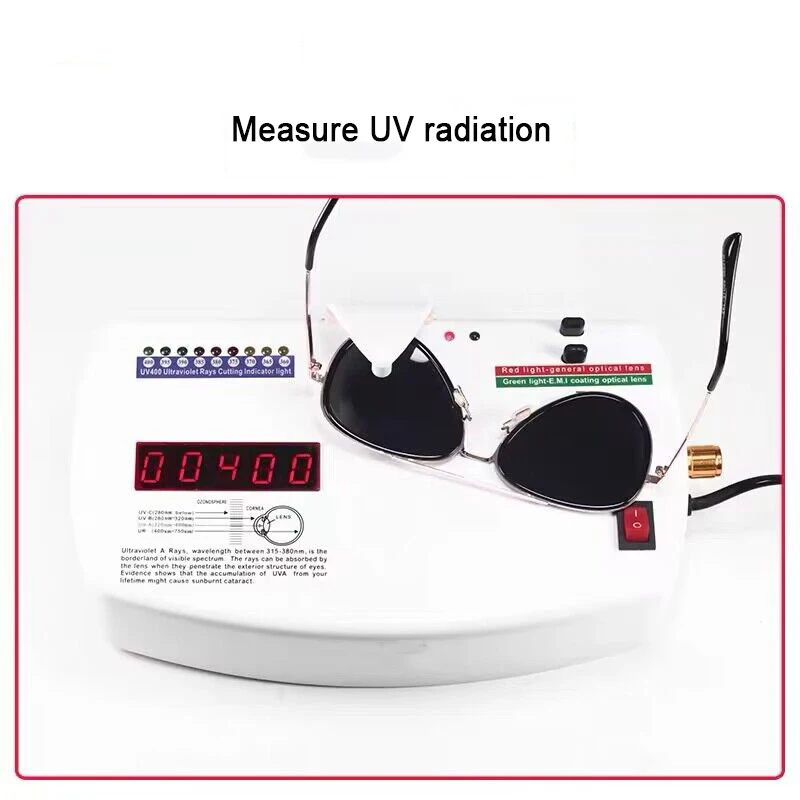Lens Anti-Ultraviolet And Anti-Radiation Glasses Equipment Lens Testing Machine