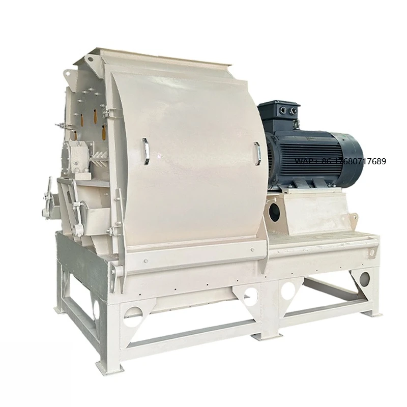 High Quality Biomass Grinders with Engine Motor Bearing Core Components for Power Plants Wood Chips Branch Crushing