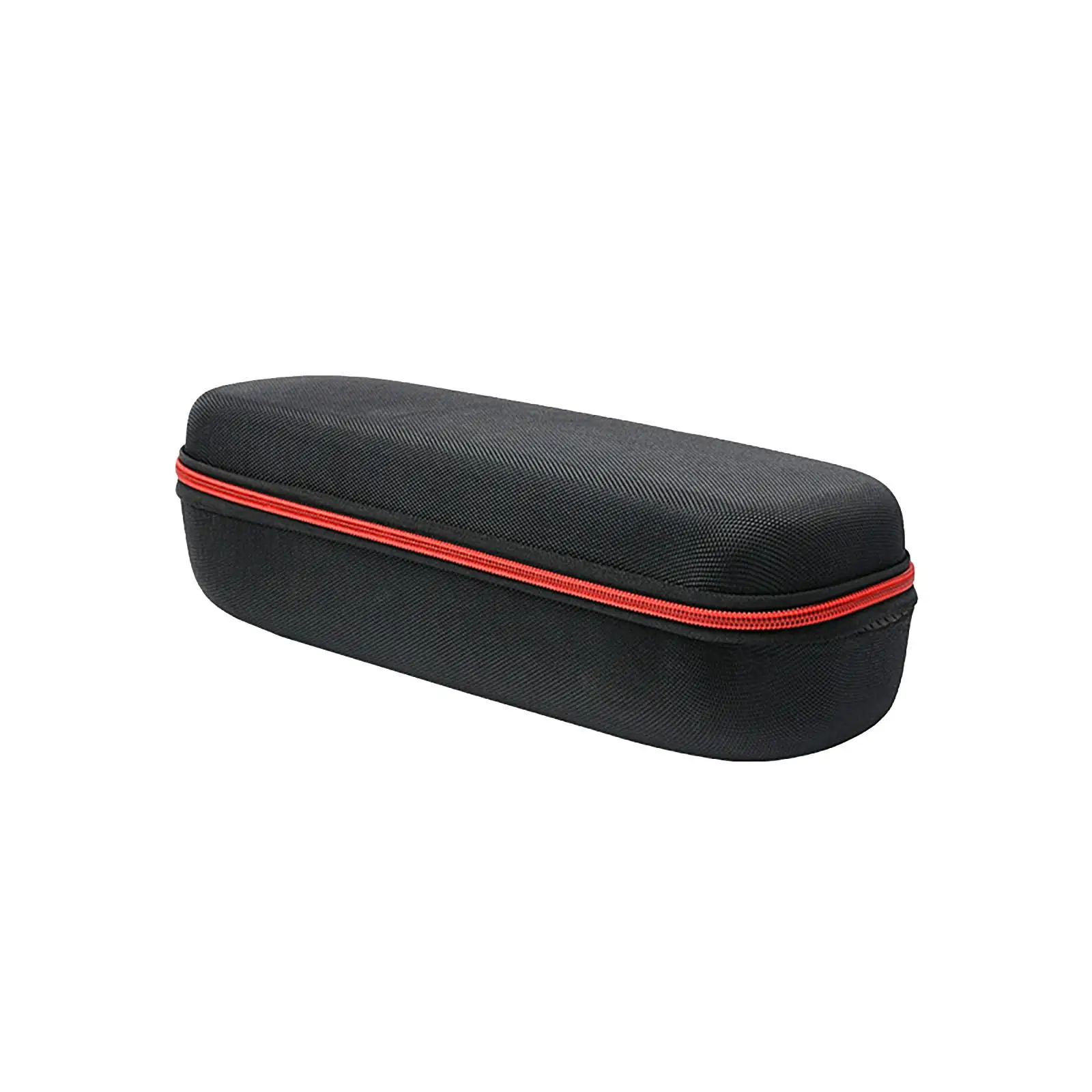 Single Microphone Organizer Hard Shell Travel Case for Wireless Mic with Durable Metal Zipper
