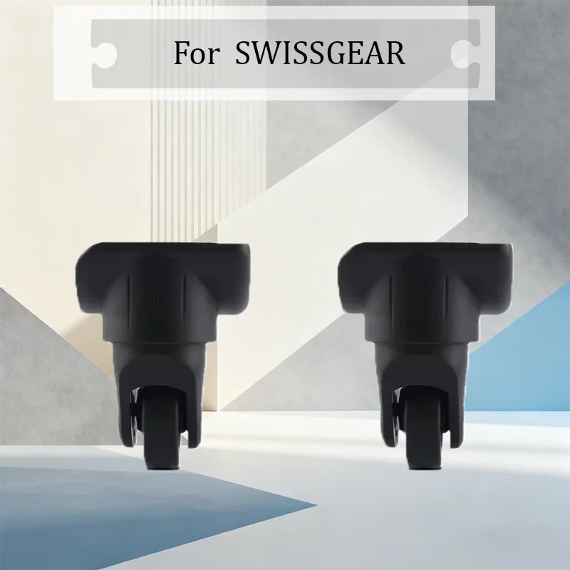 

Для SWISSGEAR -076 Easy Install 360 ° Вращающиеся бесшумные колеса для чемоданов, универсальные запчасти для ремонта багажа