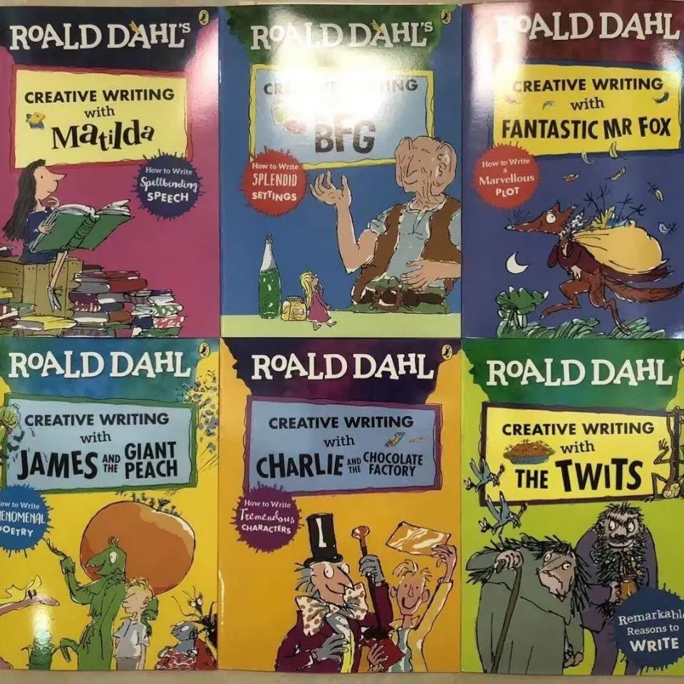 

Roald Dahl Charlie and the Chocolate Factory Creative Writing Games and Workbooks Textbooks Study Books