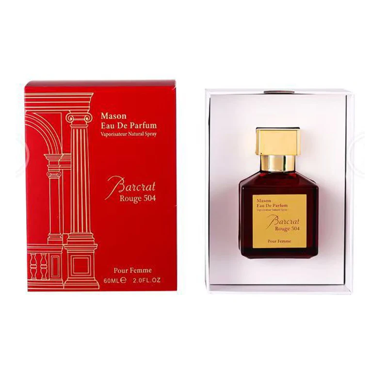 

Perfume Woman Long Lasting Atomizer Sexy Lady 60ml Rouge 504 Parfum Deodorant Female Floral And Fruits Fragrance Parfume
