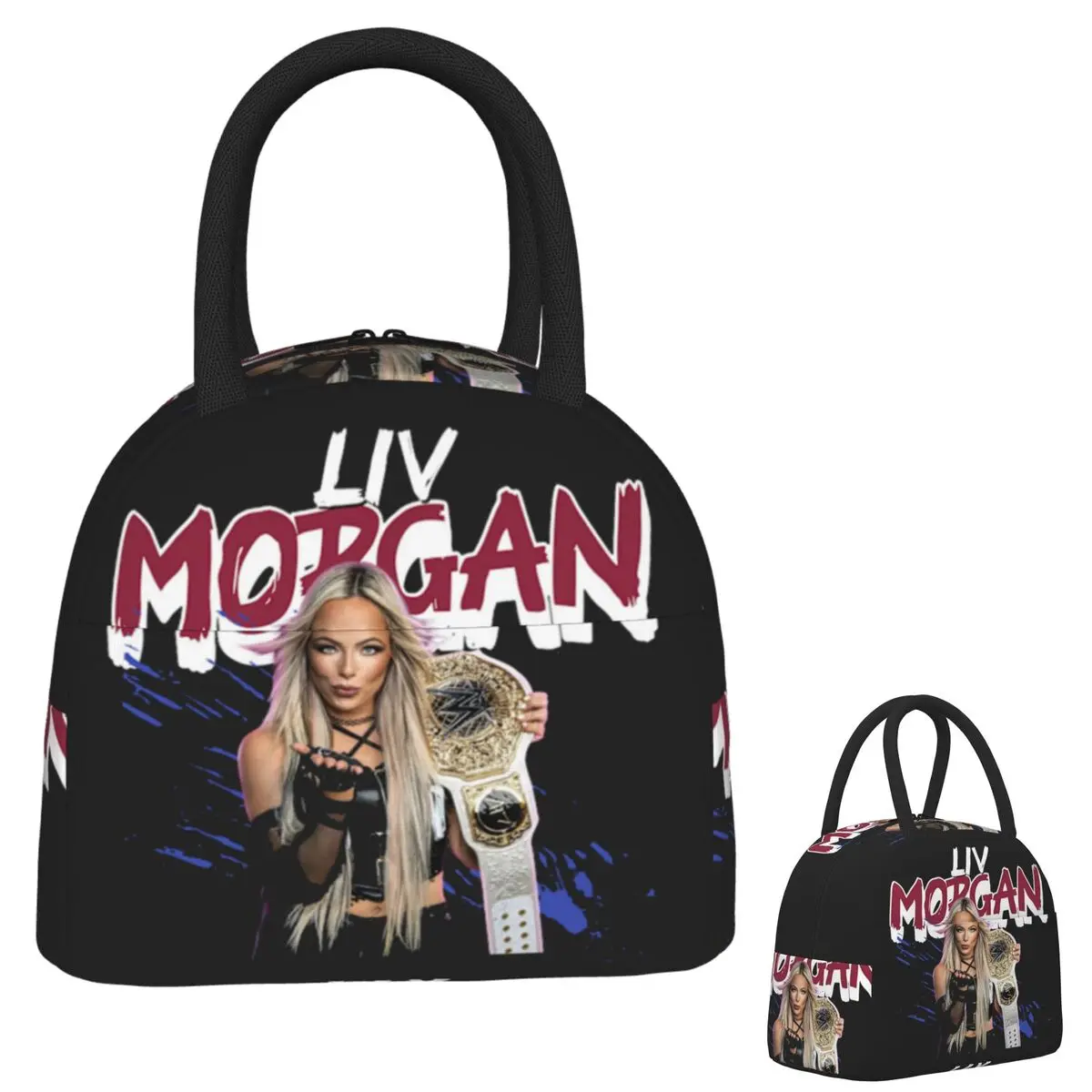 

Liv Morgan сумки для обеда изолированная коробка для бенто портативная сумка для обеда многоразовые сумки для пикника термосумка для женщин и девочек