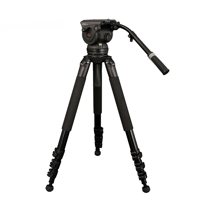 

miliboo M8L Professional Broadcast Movie Video Tripod with Fluid Head Load 18kg for Camera/ DSLR Camcorder Stand