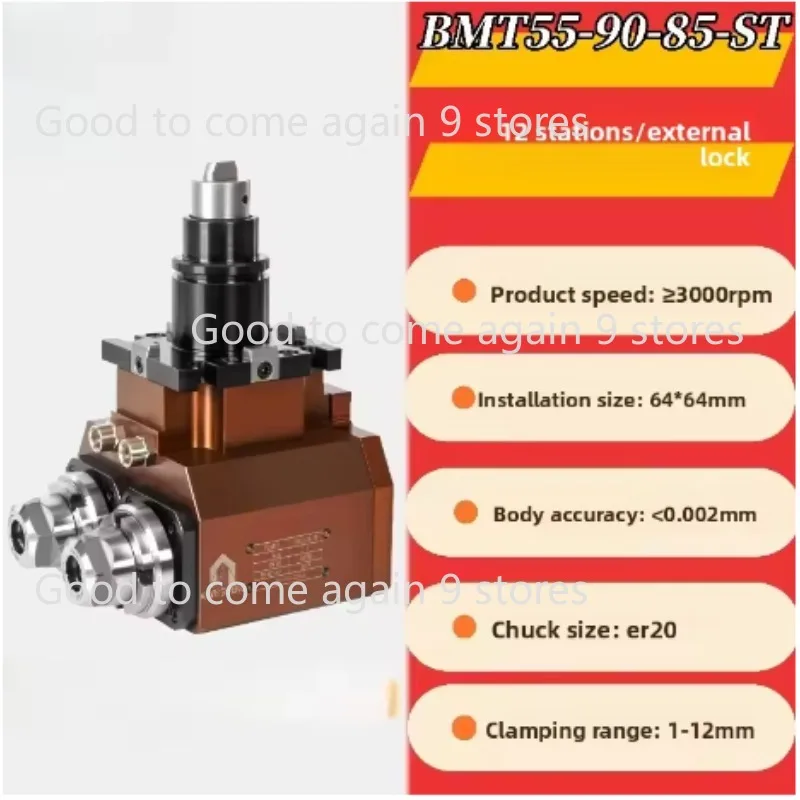 BMT40/45/55/65 Driven Live Tool Holder CNC Power Tool Holder for CNC Lathe Turn Mill Machine Tool Accessories 0°-90°