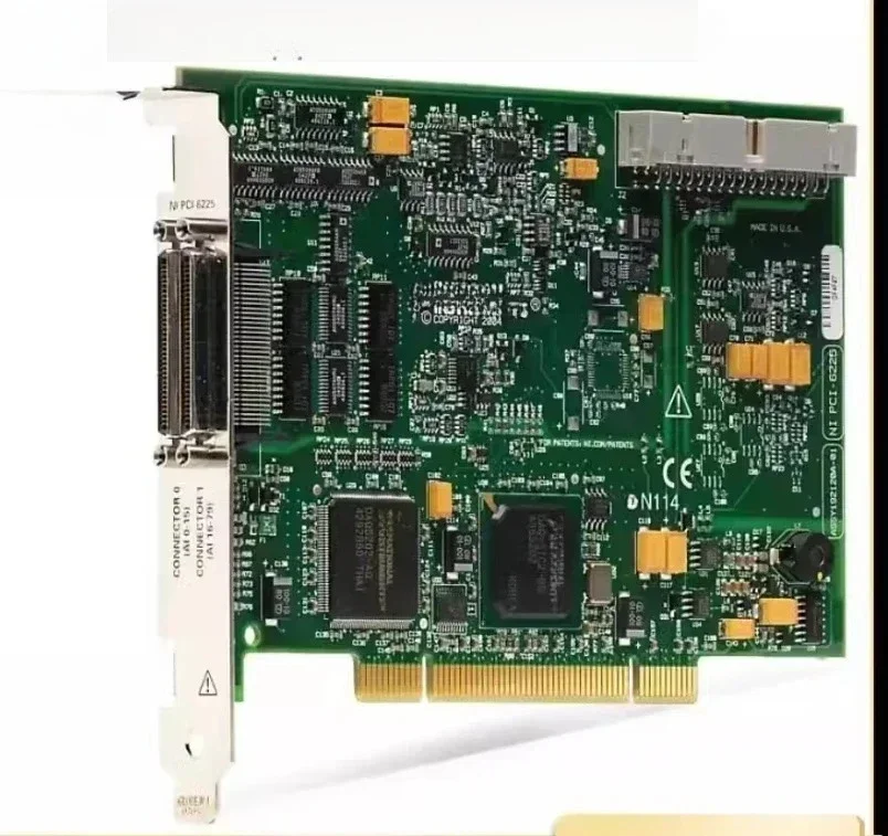 NI PCI-6225 779295-01 80 AI (16-bit, 250 kS/s), 2-channel AO, 24-channel DIO, PCI multi-function I/O device