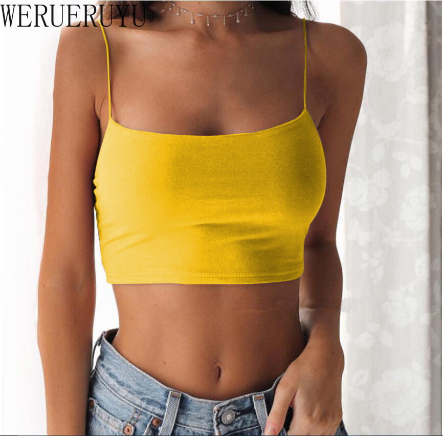  Sexy Sleeveless Vest Corset Crop Top Women Aesthetic Clothing Summer Y2k Streetwear White Black Yellow Red Tank Top for Womens 