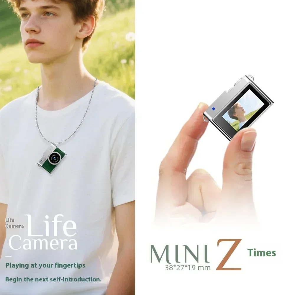 S150 Retro Digital Camera Mini Camera 1080p Pocket Video Fashion Trends Versatile High Definition Records Campus Life Accessory