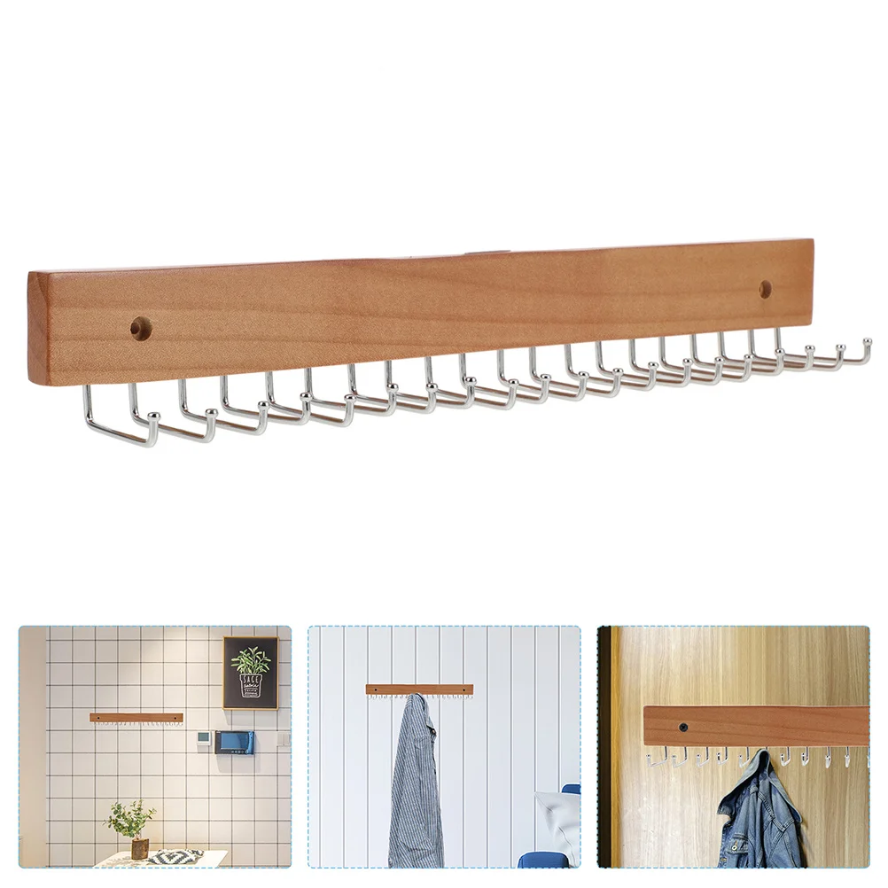 

2 Pcs Holder Father Multifunctional Tie Organizer Belt Hangers for Men Closet and