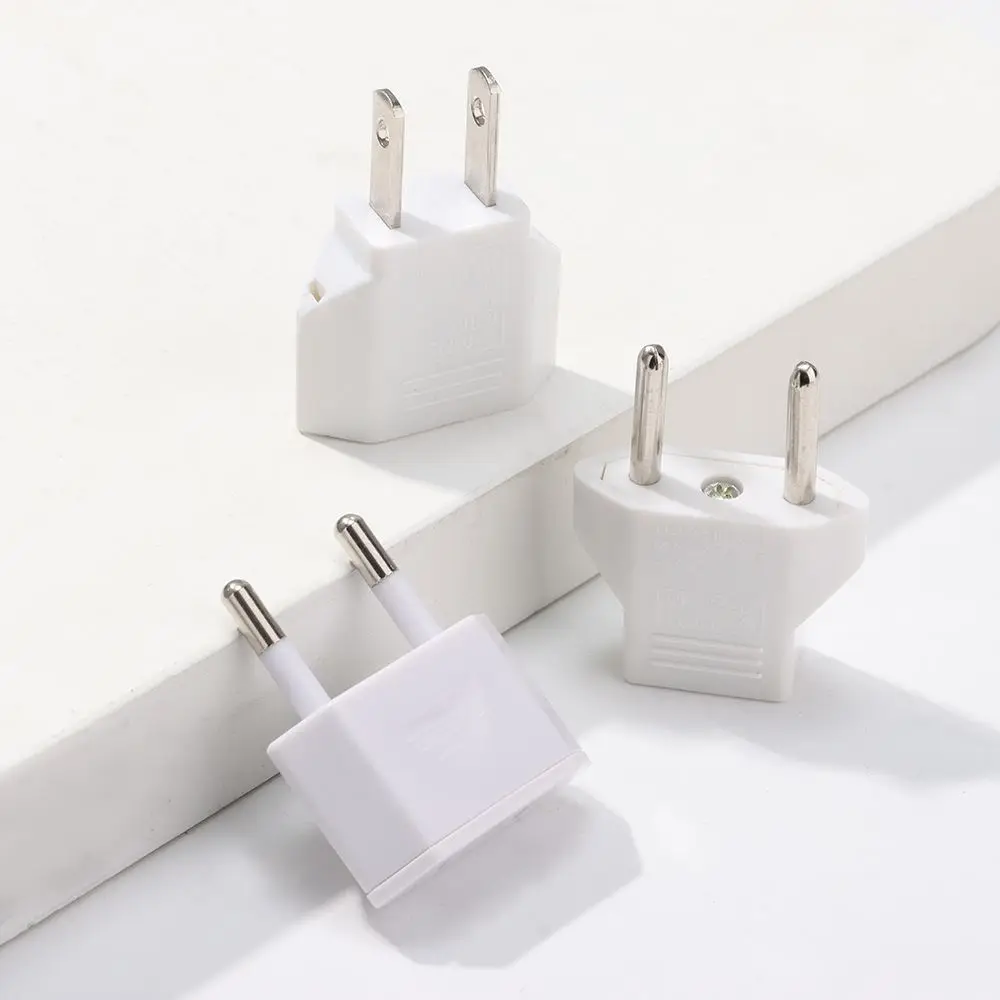1PC Travel Socket EU To US Charger Socket Power Adapter Plug Adapter EU Plug Adapter US To EU
