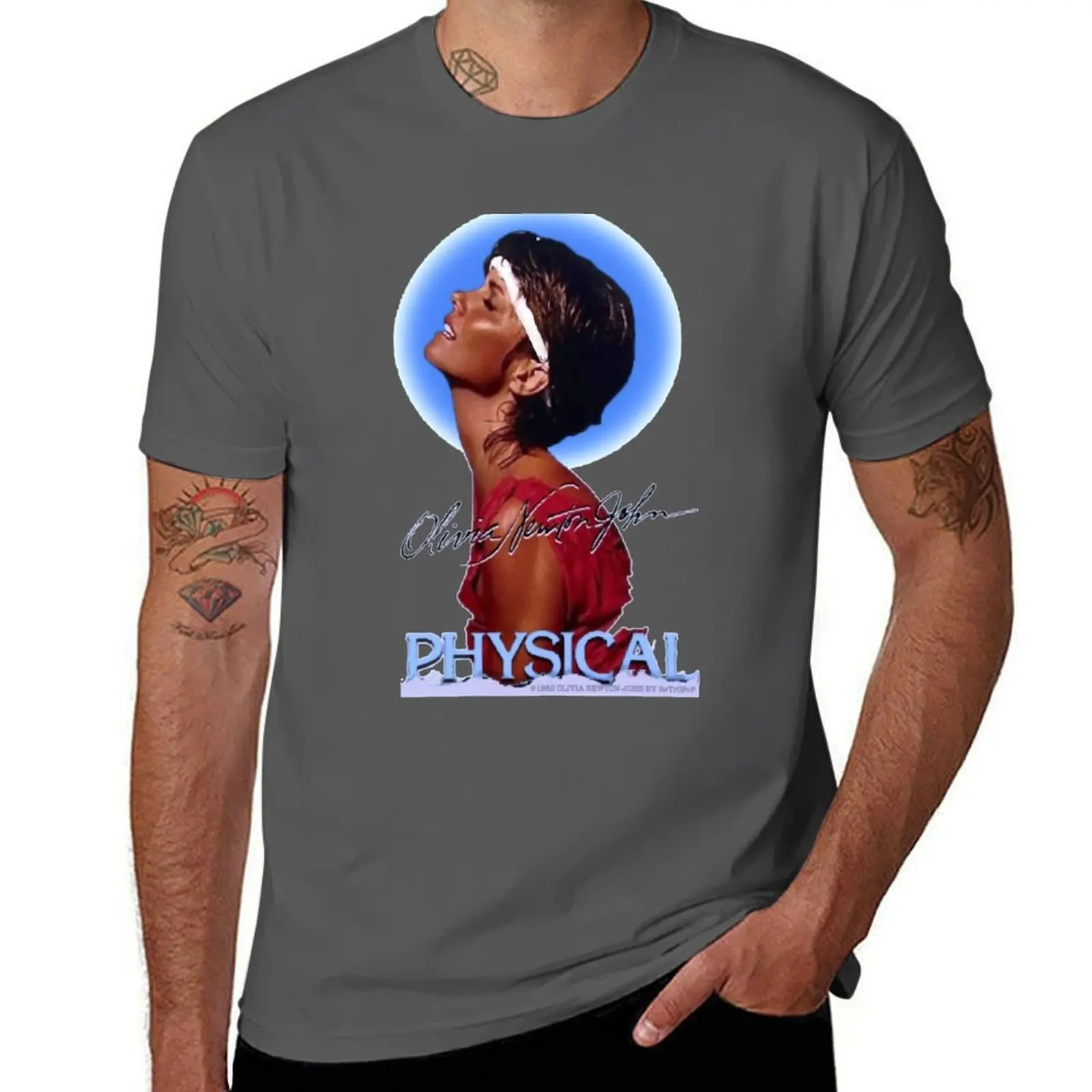 Olivia Newton-John - Physical- Xanadu - 80s - Grease T-Shirt Sporty Breathable Short Sleeve T-Shirt
