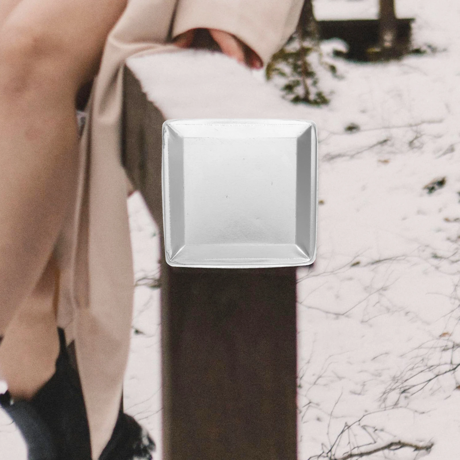 

10pcs 120x120 Square Tube Column Cap Post Covers Iron Caps Zinc Steel Fencing Picket Fence Decoration Metal Fence Post Caps