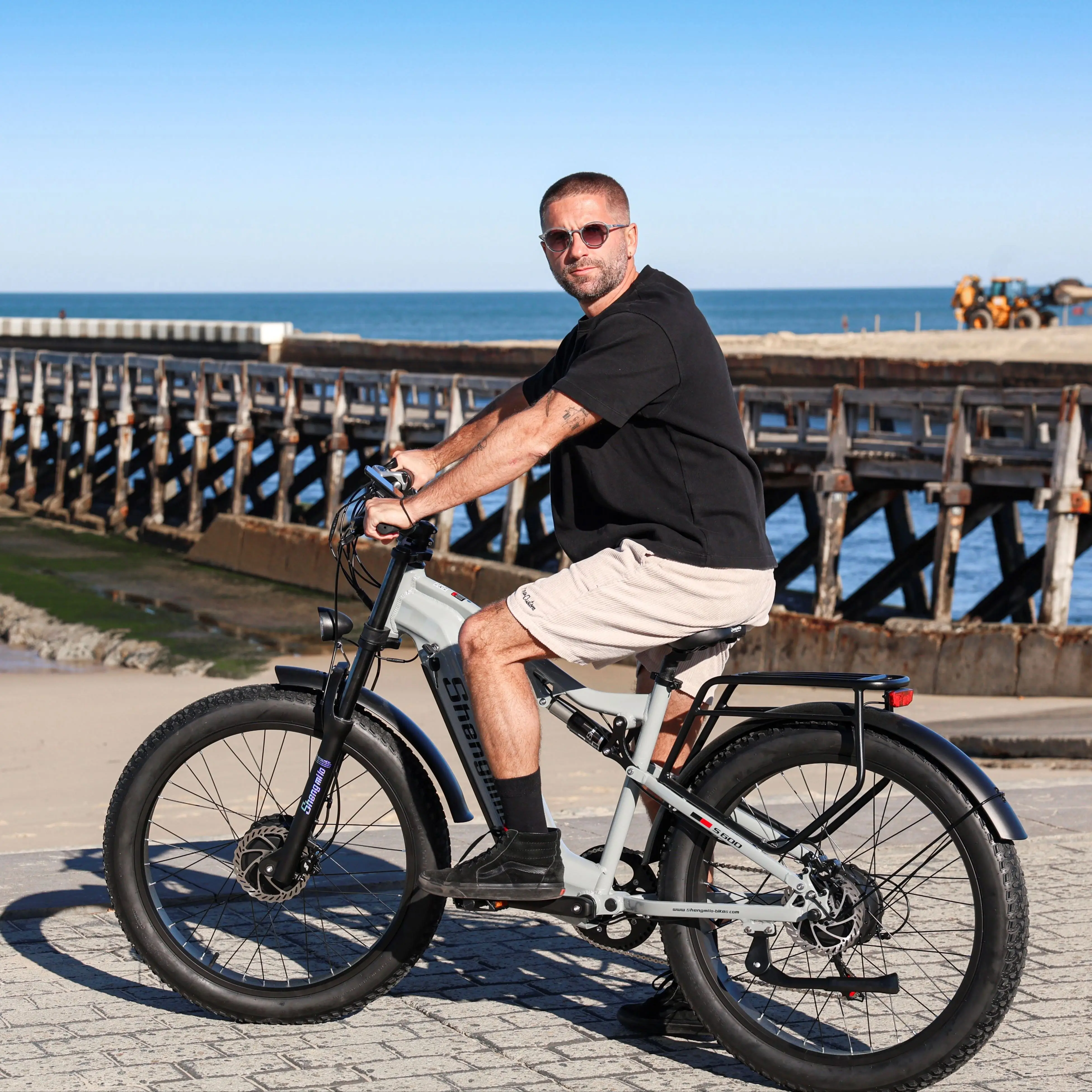 Shengmilo S600 E-Bike 50 km/h Höchstgeschwindigkeit 90 km maximale Reichweite 48V 17,5Ah Akku 2000W Motor Elektrofahrrad