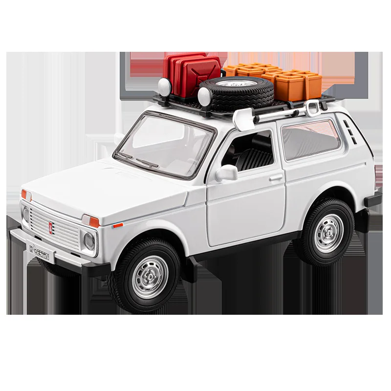 1:24 Niva Field Edition Model Samochodu ze Stopu Metalu, Zabawka, Ozdoba, Kolekcjonerski Model Samochodu Odlewany z Stopu