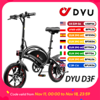 DYU D3F Foldable Adult Electric Bike 250W Electrical Road Bicycle 36V 10Ah Fatbike E-bike 14 \