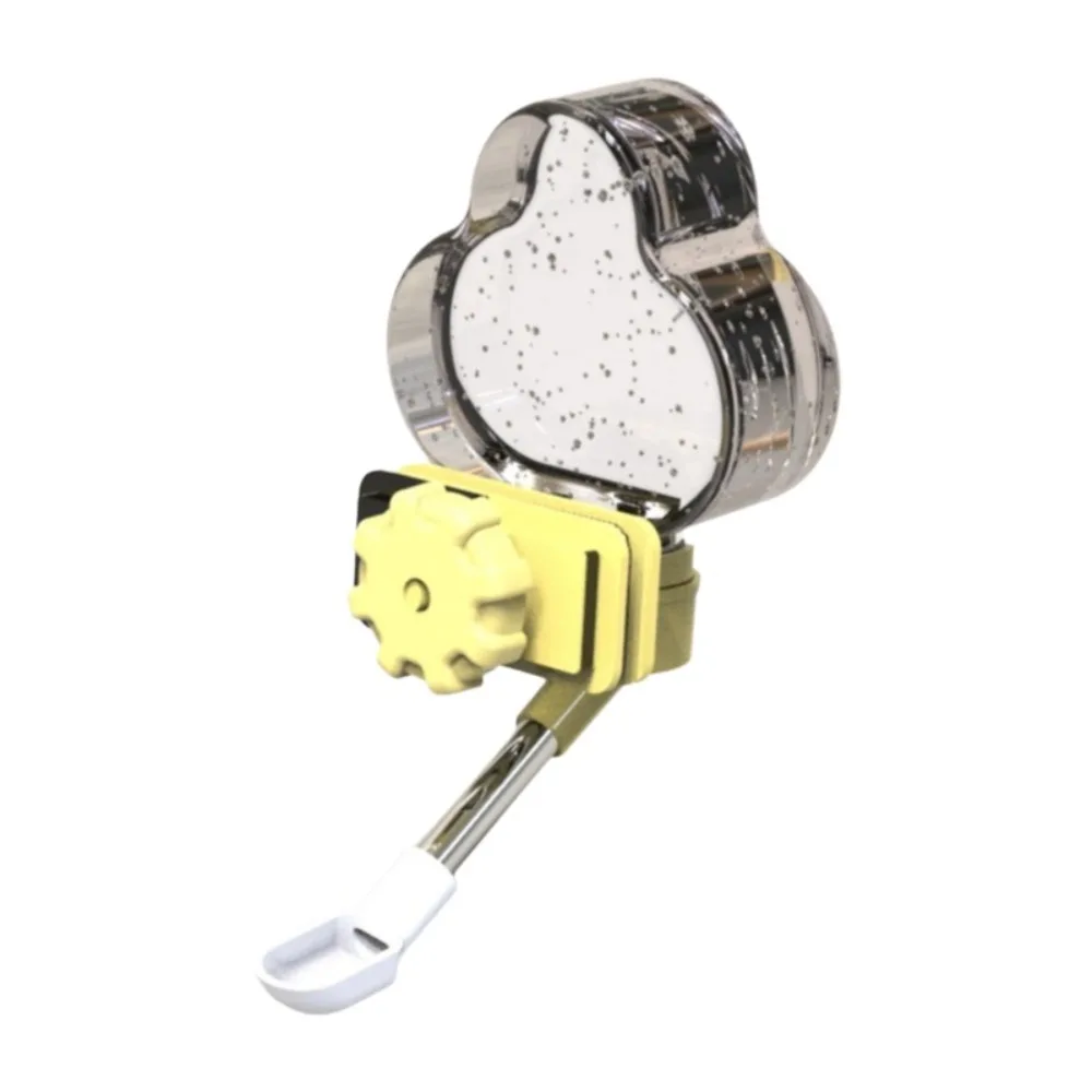 Leak Proof Automatic Bird Water Dispenser Gravity Fed Vertical Bird Cage Drinking Feeder Cloud Shaped Easy To Install