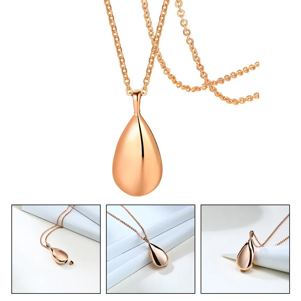 

Кулон-урна для праха, ароматический кулон-ароматизатор, ювелирное украшение для ароматерапии, памятный кулон-медальон для женщин