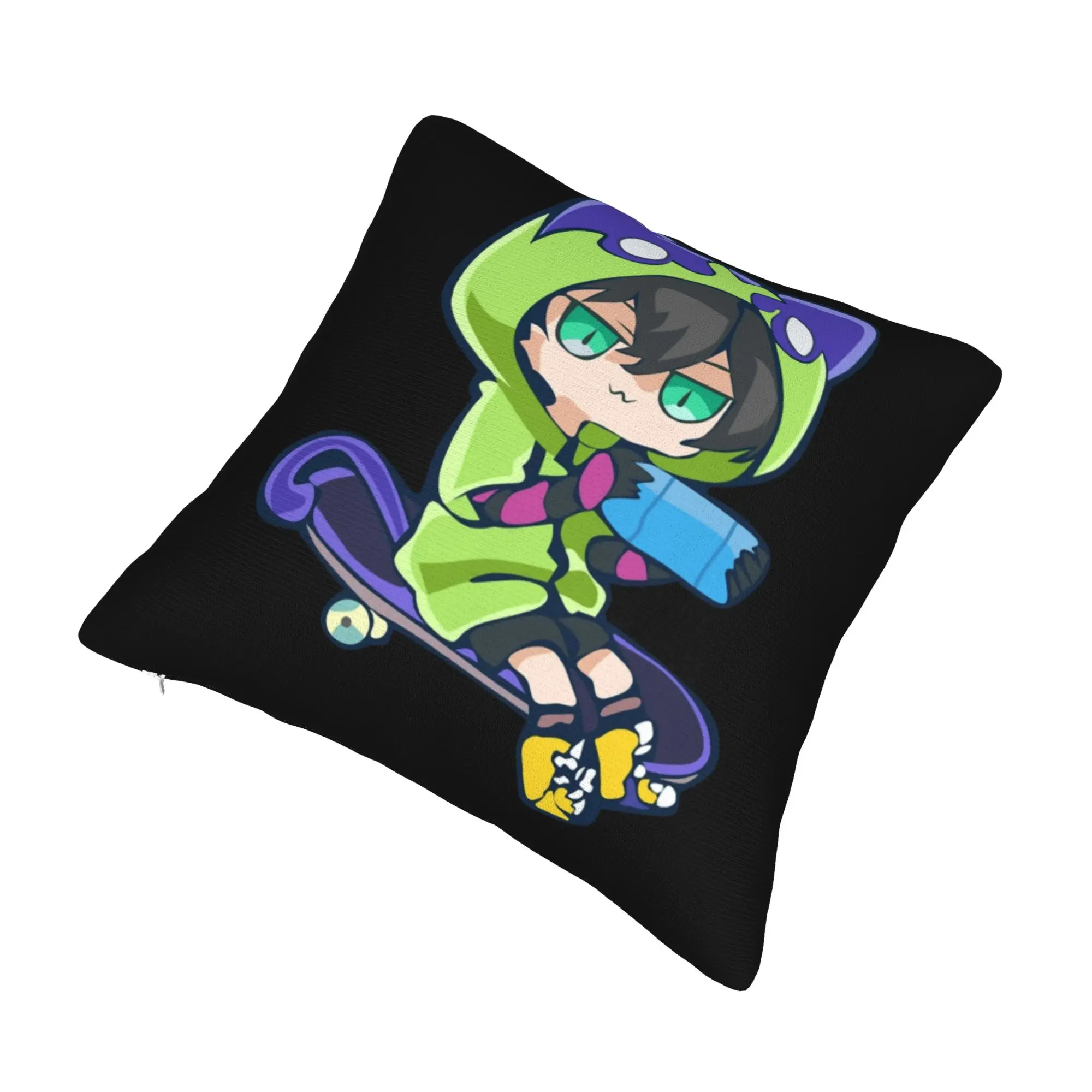 Sk8 The Infinity Miya Chibi Pillow Covers Decorative Harajuku Anime Skateboard Game Modern Cushion Cover Car Pillowcase