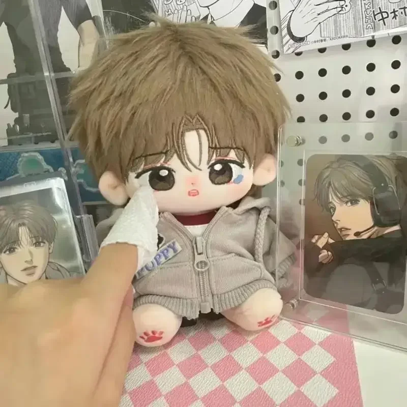 Recheado manhwa jinx kim dan joo jaekyung 20cm fantoches de pelúcia brinquedos para crianças adultos colecionáveis bonecas de algodão mangá periférico
