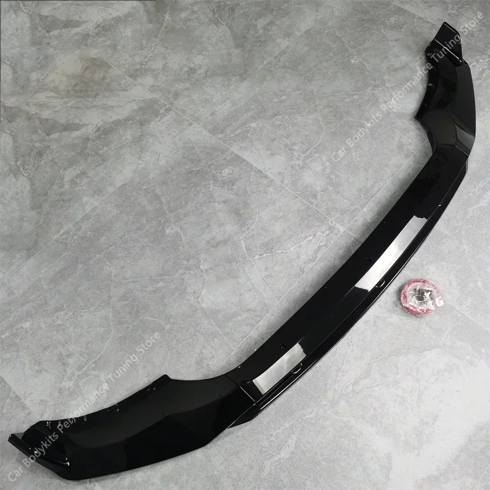 4pcs Car Front Bumper Splitter Lip Spoiler Diffuser For Bmw X5 G05 40i 40d 45e M50i M50d M Sport 2018-2023 Pre-Lci Bodykits - Image 4
