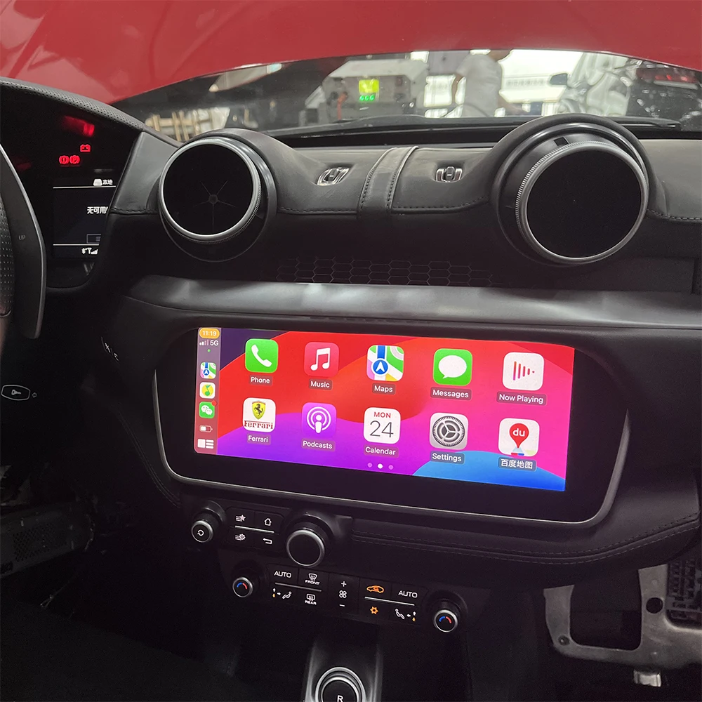 

Беспроводной комплект CarPlay для Ferrari Portofino Mirror Link AirPlay, радионавигация, Android Auto, DVD-плеер, совместимый