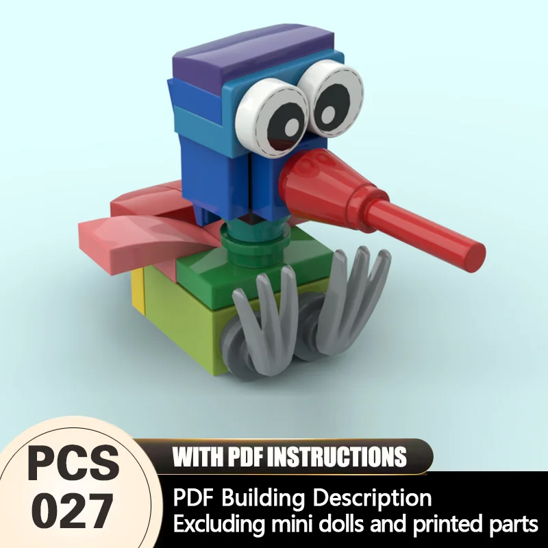 

Creators Animal Series Model MOC Building Bricks Funny Hummingbird Modular Technology Gifts Holiday Assemble Children Toys Suit