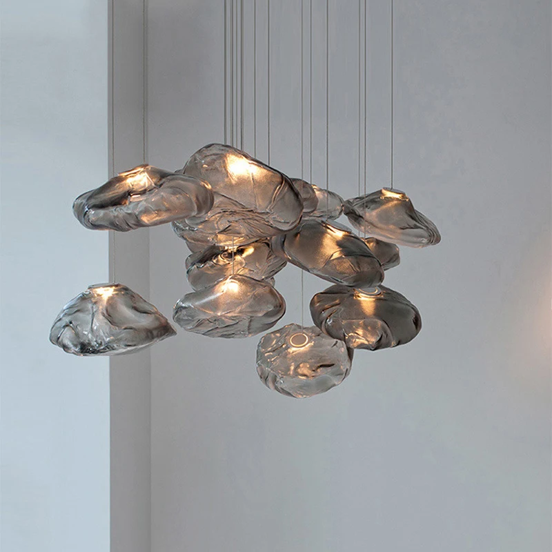 Moderne Wolke Glaskugel Pendelleuchten Home Decor Beleuchtung Leuchte Bar Küche Restaurant Nachttisch Hängelampe 5W LED 110-220V