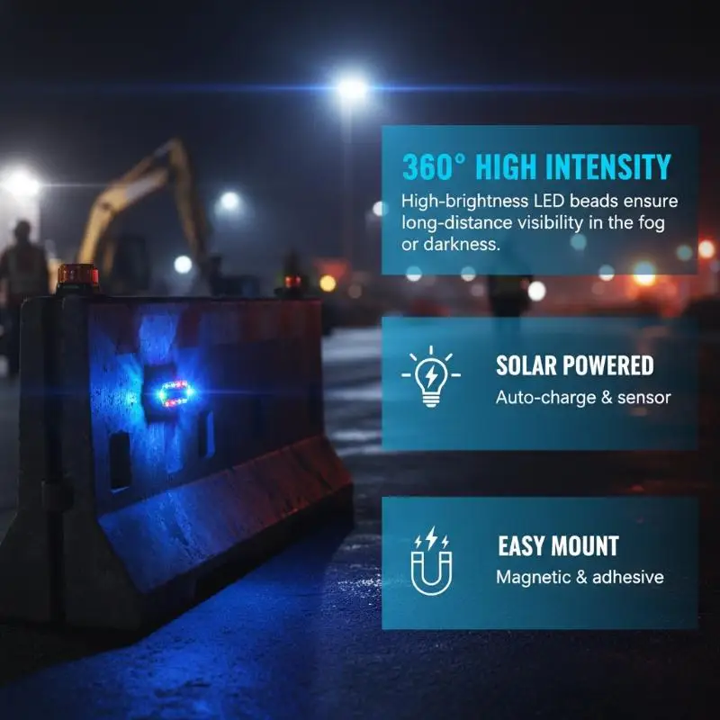 1/2PCS Solar Flashi…