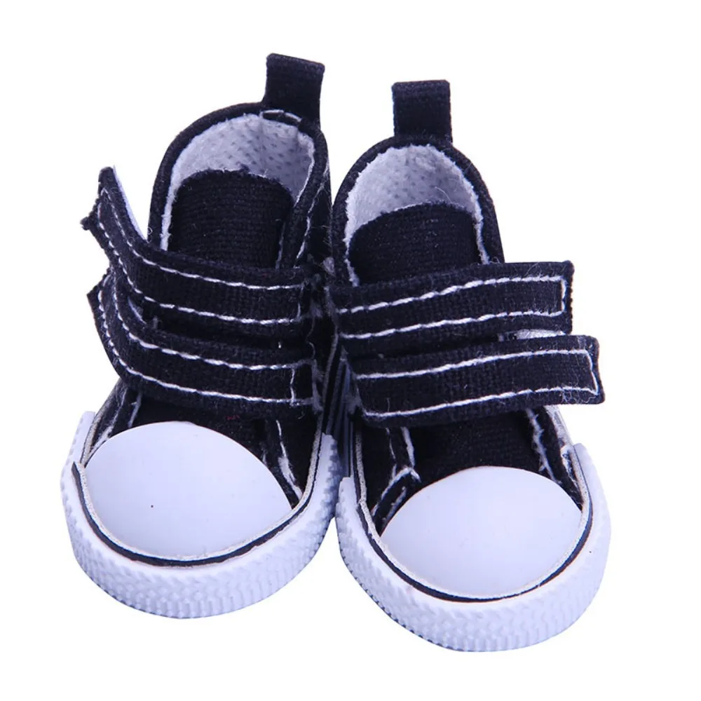 5cm  Casual for BJD Doll Shoes Replacement Hand-made Canvas Shoes Multiple Styles DIY Doll Changing Doll Children Toys