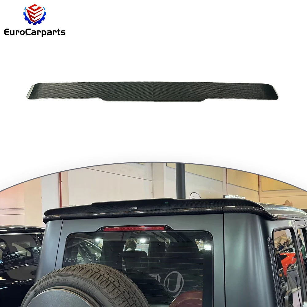 

G Class W465 G63 2025y Задний спойлер Детали кузова Высокое качество Сухой карбоновый задний спойлер Хвостовой диффузор Заднее крыло Хвостовое крыло Автомобильные детали