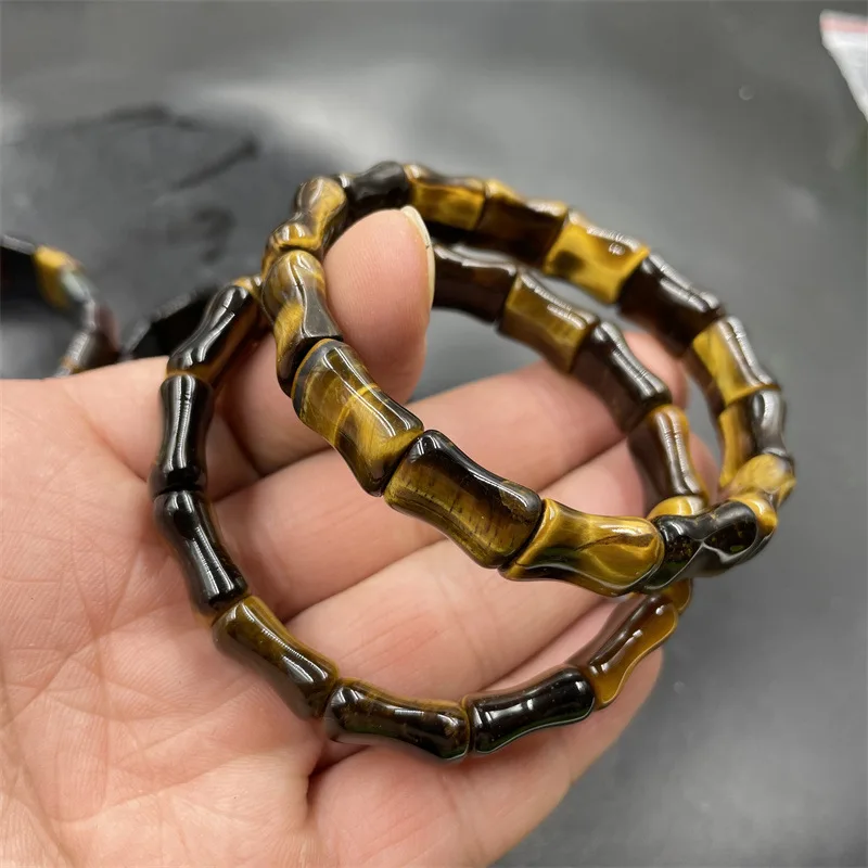 Natural Genuine Goods Tiger Eye' Stone Festival High Tigereye Manual Bracelet