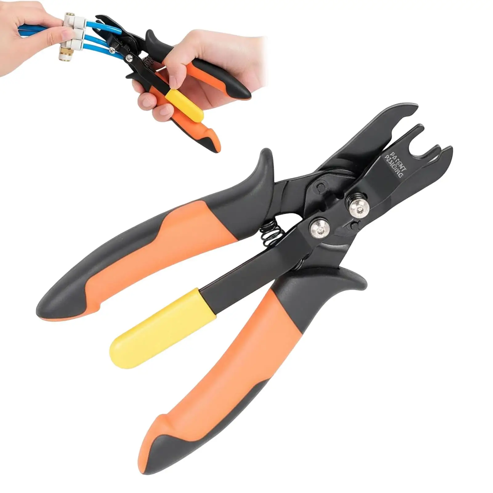 

Инструмент для снятия воздушных шлангов из углеродистой стали: удобные портативные клещи для быстрого разъединения шлангов, инструмент для механиков