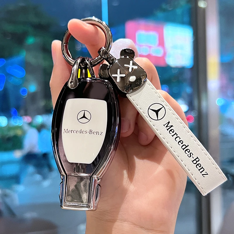 For 2017 Mercedes-Benz R320 Key Cover 07-15 R-Class R400 Car R350L Gradient Style R300L Cover Buckle