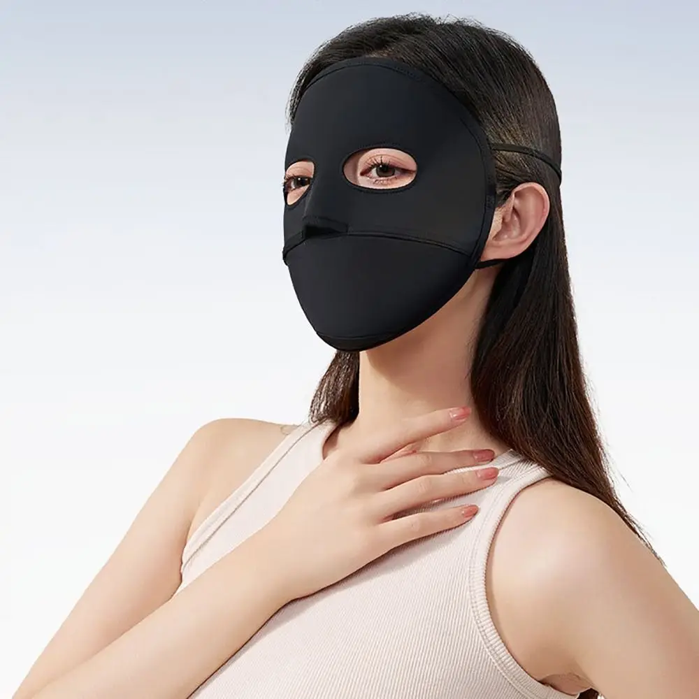 Summer Sunscreen Face Mask Anti-UV Face Cover Facekini Breathable Cycling Mask