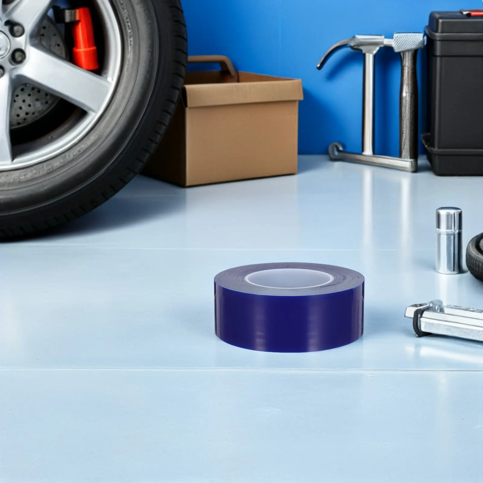 

Защитная лента для дисков колес 5смx200м, полиэтиленовая защитная пленка для монтажа шин, защитная лента для кромки автомобильных дисков, защита поверхности