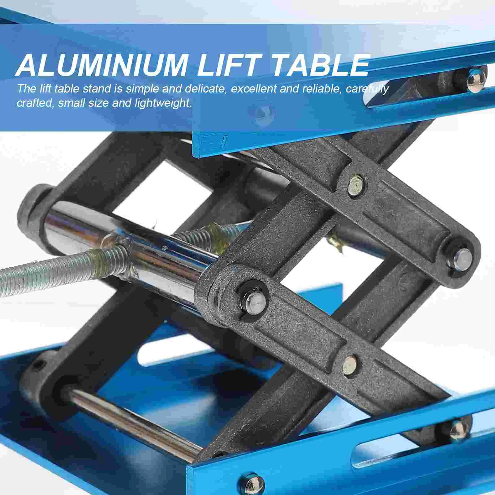 Aluminum Lifting Platform Stand Heavy Duty Simple Structure Easy Use Lightweight Portable Storage Crane Accessory Height