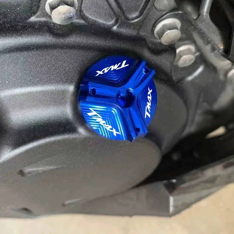 صالح لياماها T-MAX 560 530 500 TMAX 530 SX/DX TMAX560 دراجة نارية الملحقات الألومنيوم زيت المحرك غطاء فتحة التعبئة غطاء قابس الزيت