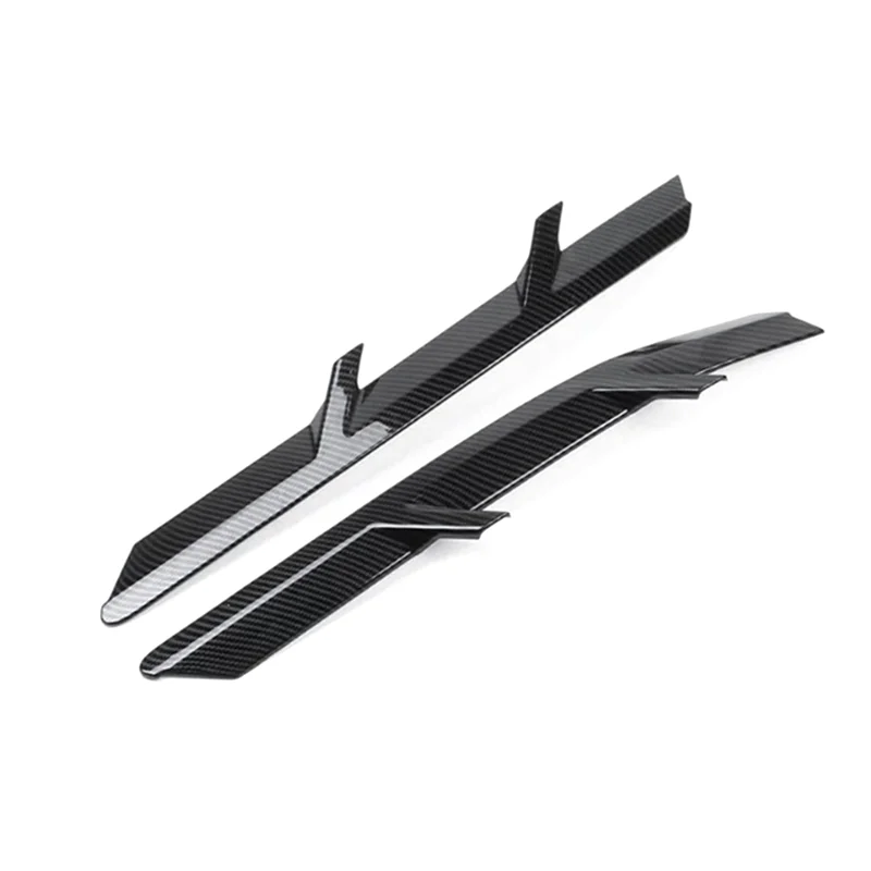 Side Fender Air Vent Cover Trim Shark Gills Side Vent Sticker For  Corvette C7 2014-2019