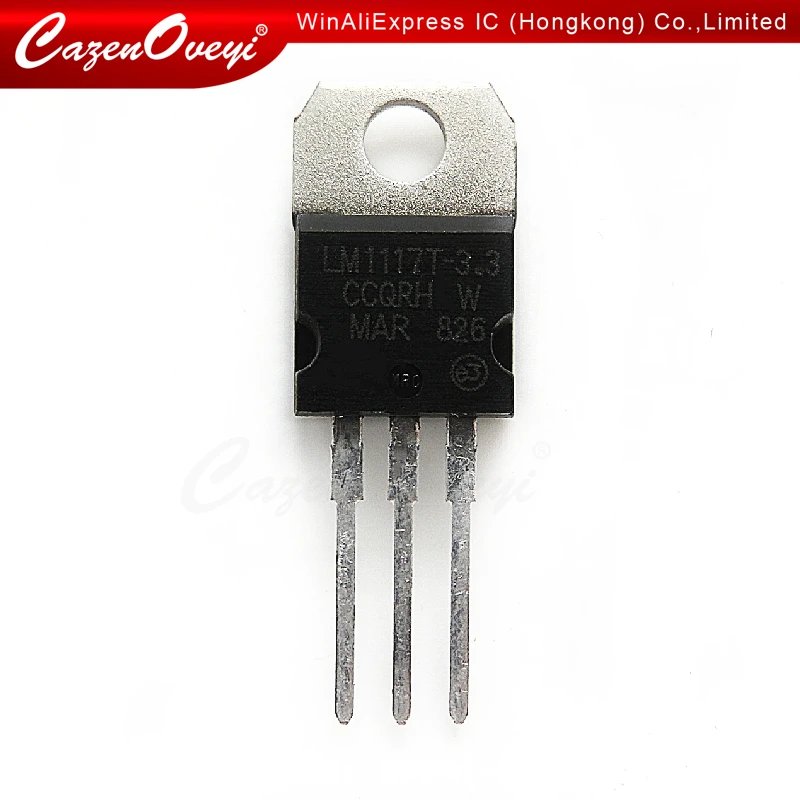 10pcs/lot LM1117T-ADJ LM1117T-5.0 LM1117T-3.3 LM1117T LM1117 TO-220 In Stock