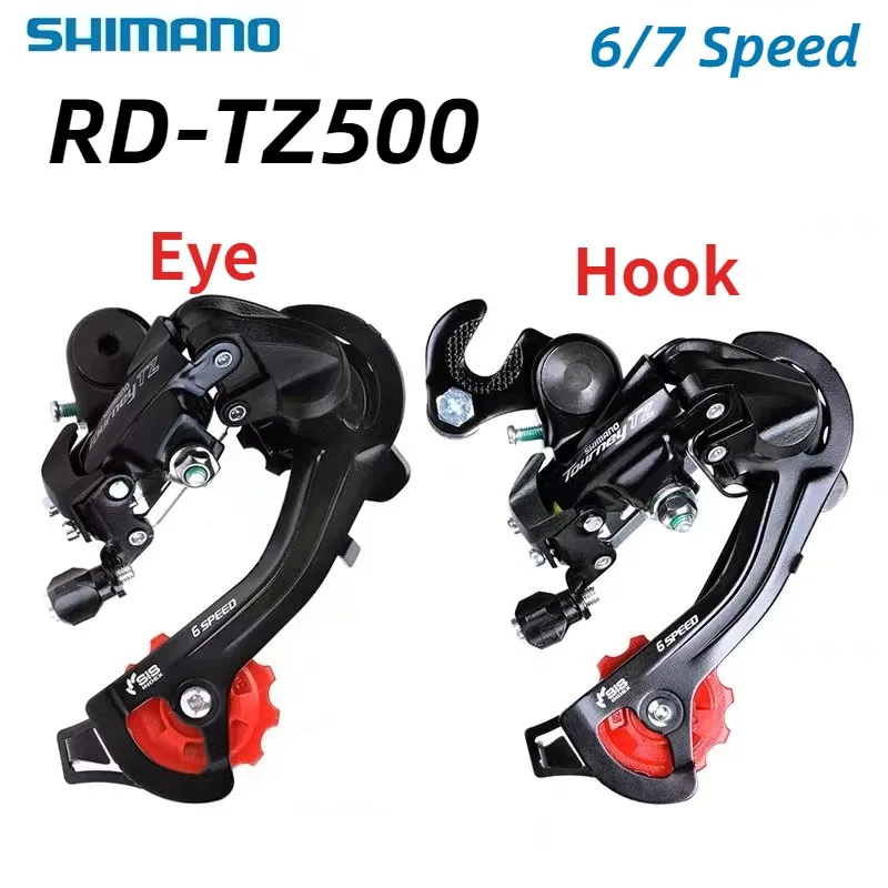 Shimano Tourney TZ RD-TZ500 Rear Derailleur 6s 7s 18s 21s Transmission RD TZ500 MTB Bike Bicycle Derailleur Cycling Parts