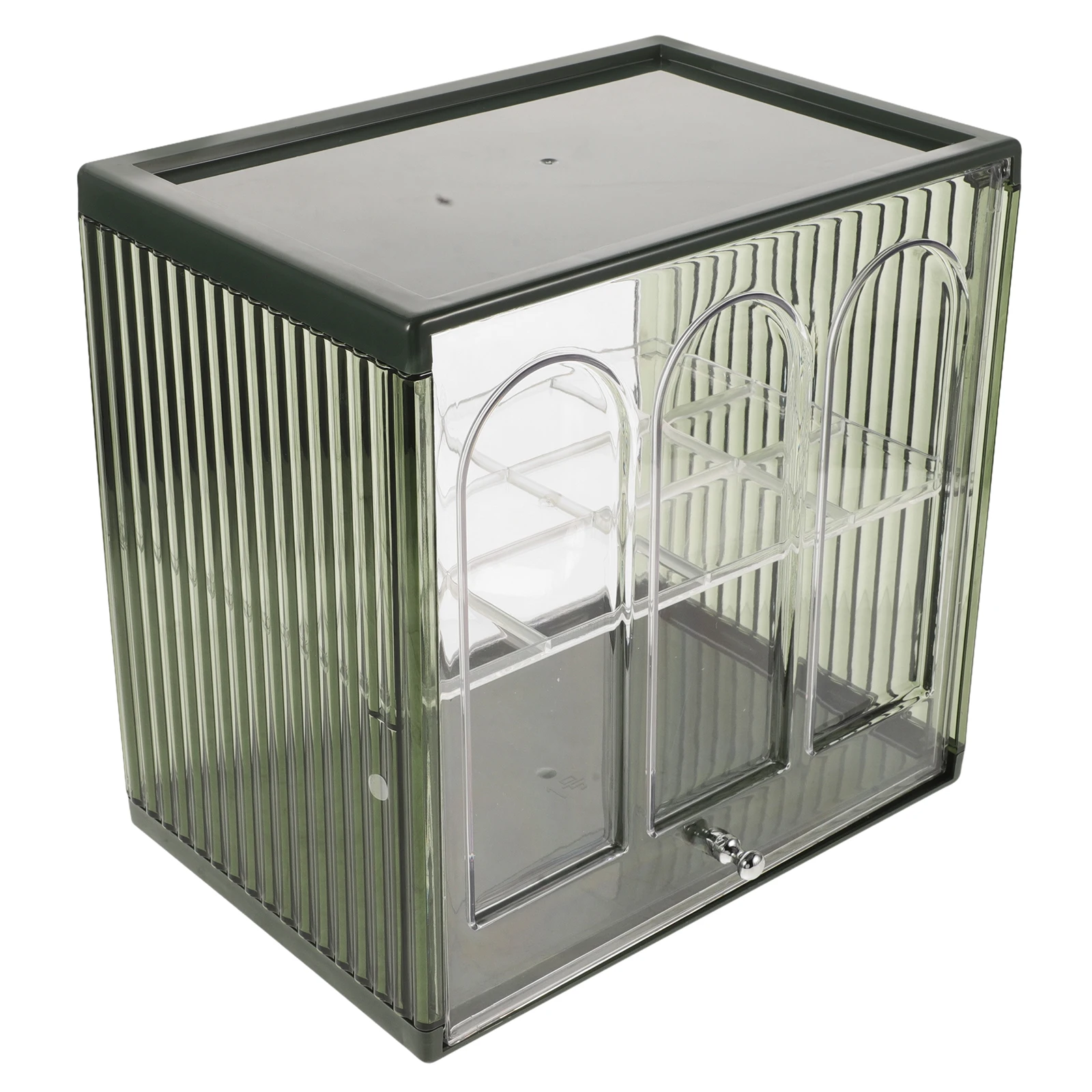 

Clear Double Layer Bread Organizer Large Capacity Bread Box Kitchen Countertop Storage Container Plastic Toast Box
