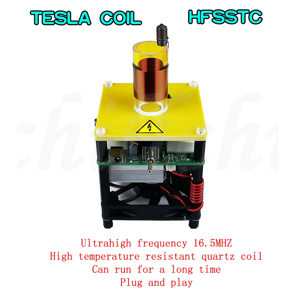 Tesla Coil Electronic Candle Plasma Candle HFSSTC Ultra High Frequency Plasma Technology Teaching Aid