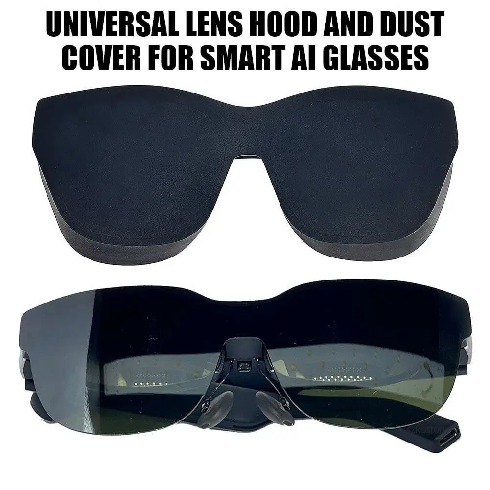 Glasses Light Blockers for Rayneo Air3/Air2/Air3s AR Glasses Silicone Protector Dustproof Scratch Resistant Cover for Xreal One